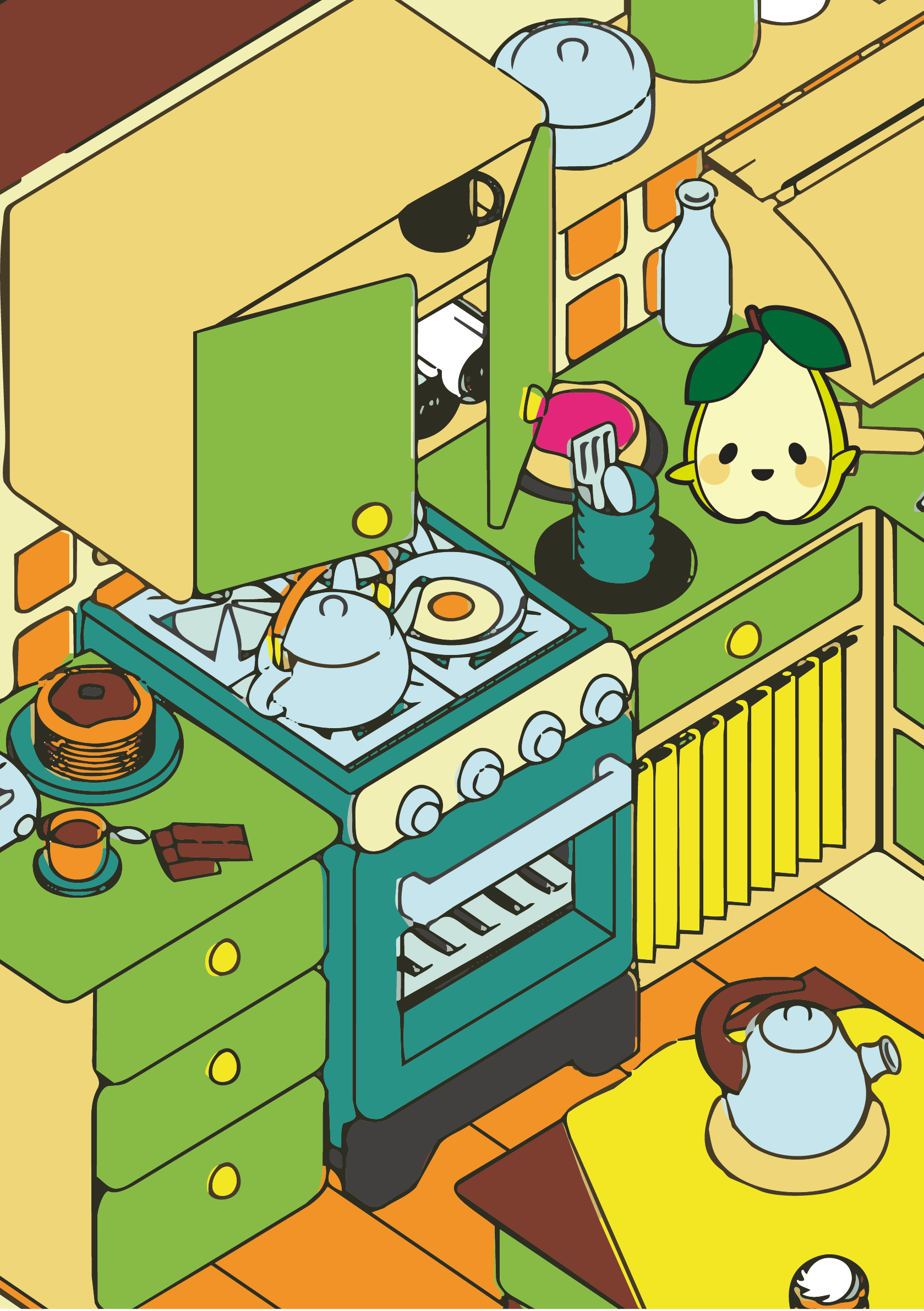 La Maison : la Cuisine Partie 1