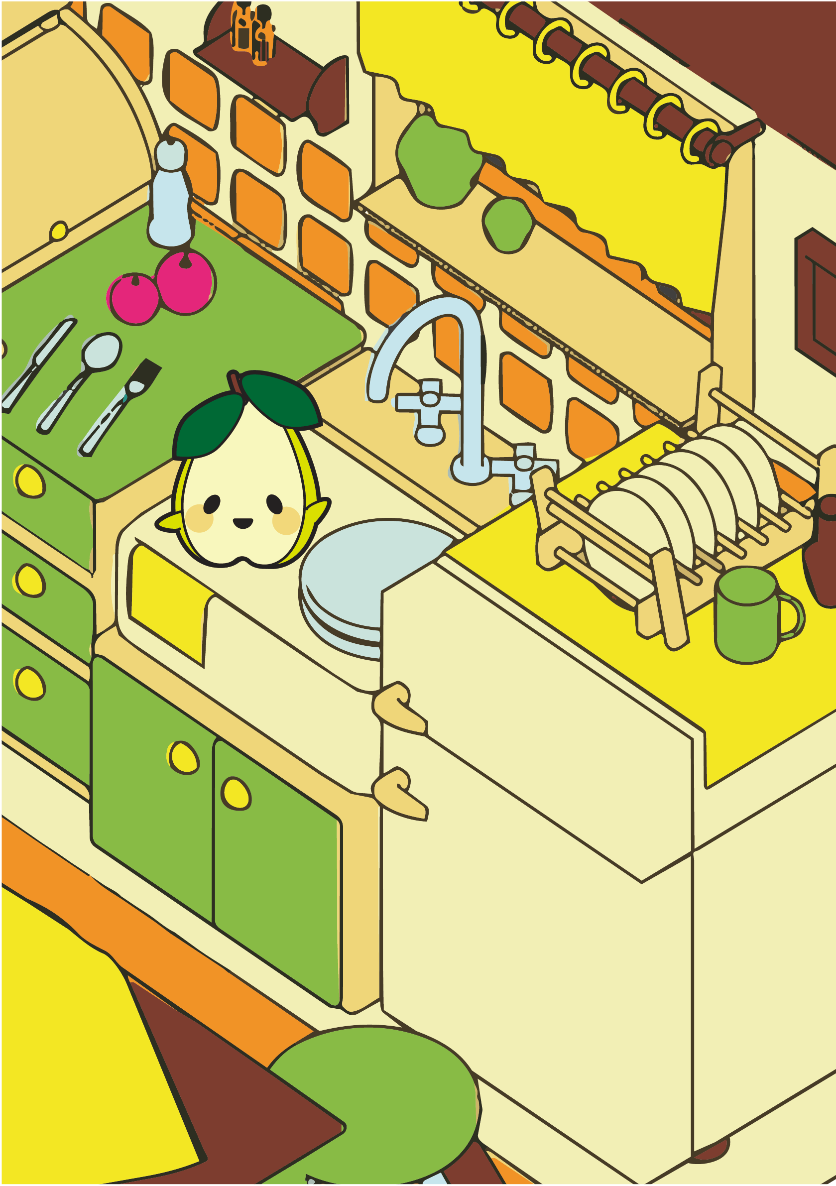 La Maison : la Cuisine Partie 2