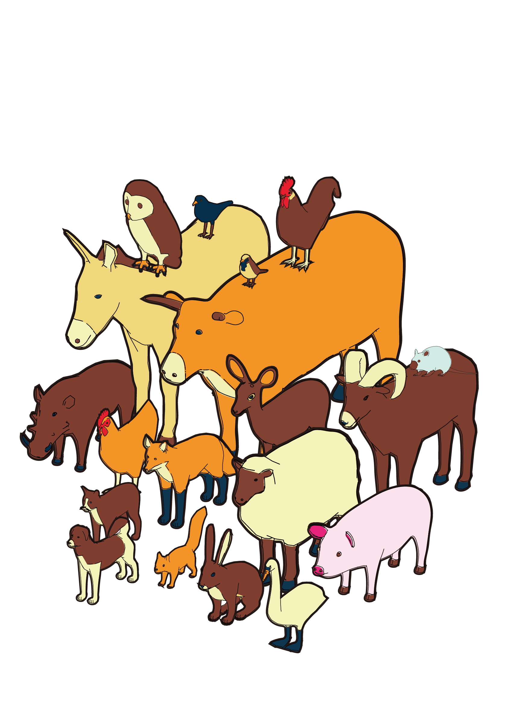 Les Animaux de la Ferme
