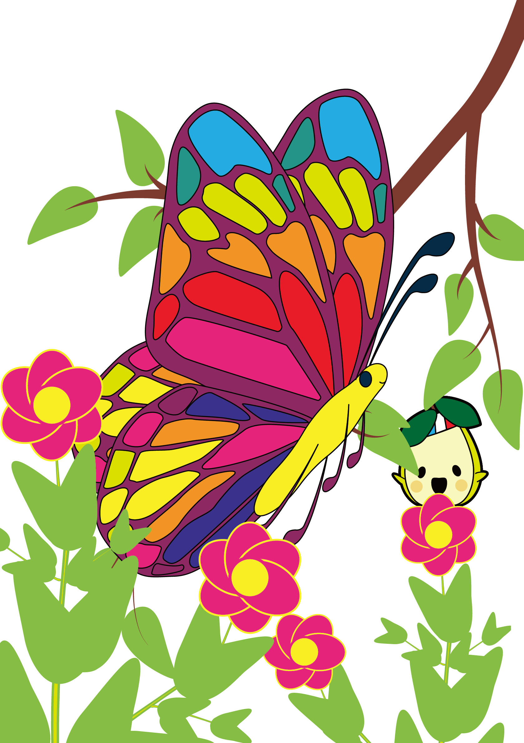 Printemps Partie 4 : Les Papillons